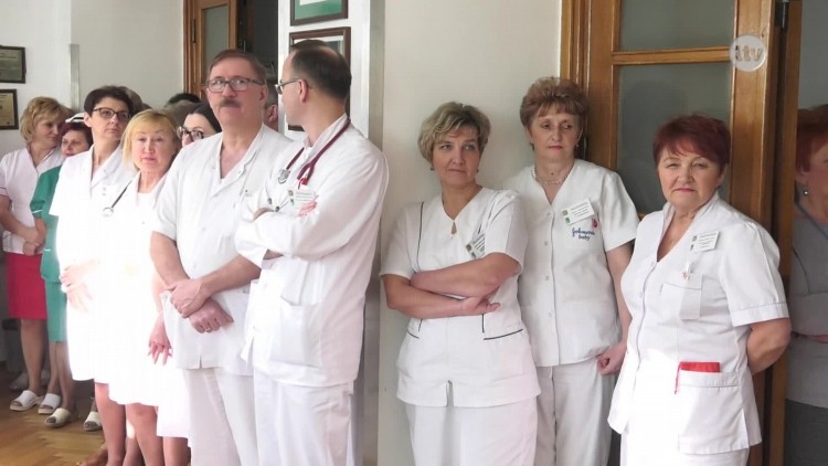 Wigilia w szpitalu powiatowym