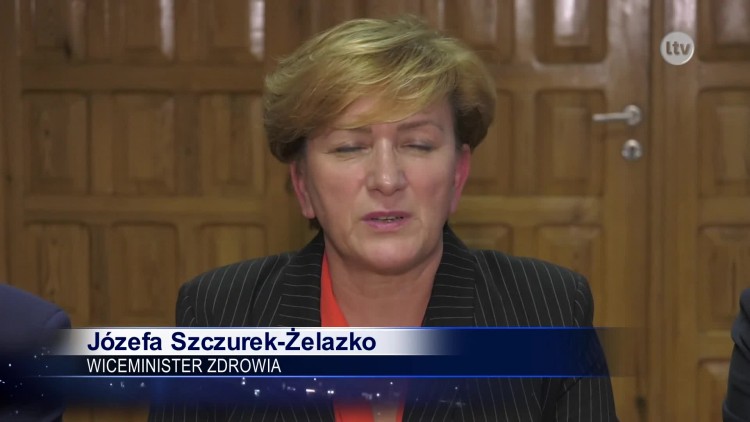 W Ostrowcu gościła wiceminister zdrowia Józefa Szczurek-Żelazko.mp4