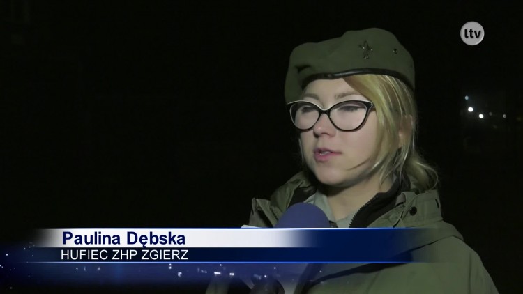 Sztafeta Rowerowa "Ogień Niepodległości" dotarła do Ostrowca.mp4