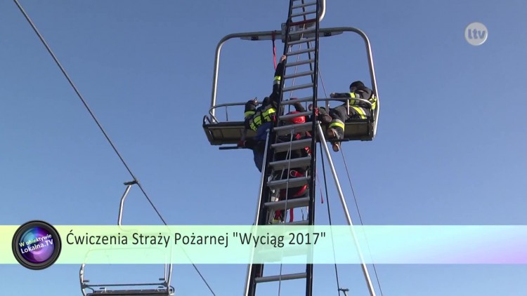 W obiektywie Lokalna.TV: Ćwiczenia Straży Pożarnej "Wyciąg 2017".mp4