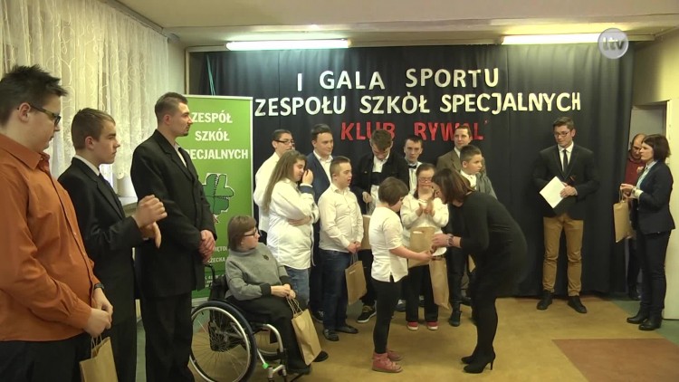 Sportowcy z "Rywala" nagrodzeni podczas I Gali Sportu ZSS