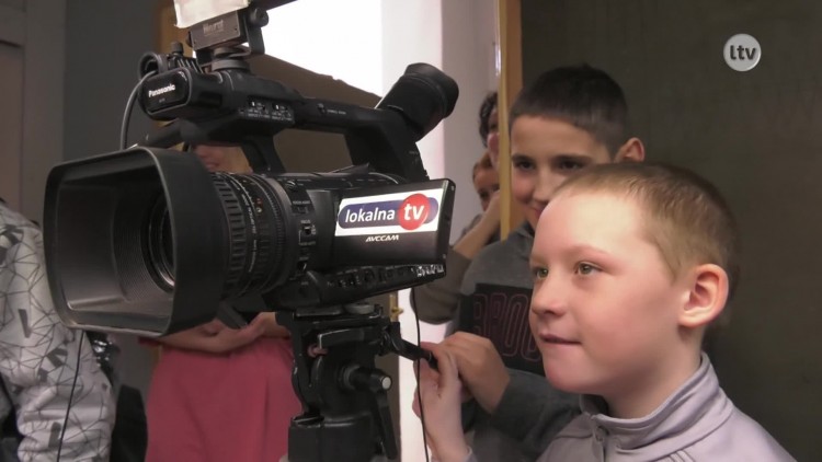 Z wizytą w lokalnej telewizji