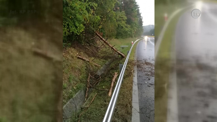 Burze wyrządziły szkody w całym powiecie