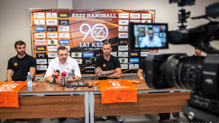 Konferencja prasowa sekcji piłki ręcznej KSZO Ostrowiec