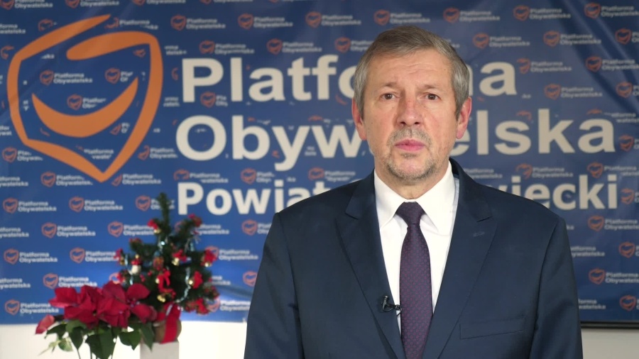 Eligiusz Mich życzy szczęśliwego Nowego Roku