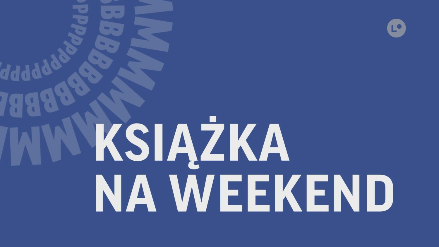 Książka na weekend