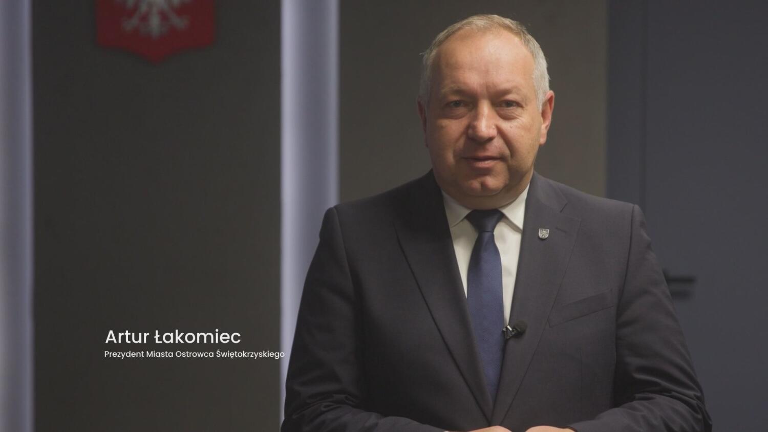 Prezydent Miasta Ostrowca Świętokrzyskiego Artur Łakomiec zaprasza na obchody 11 listopada