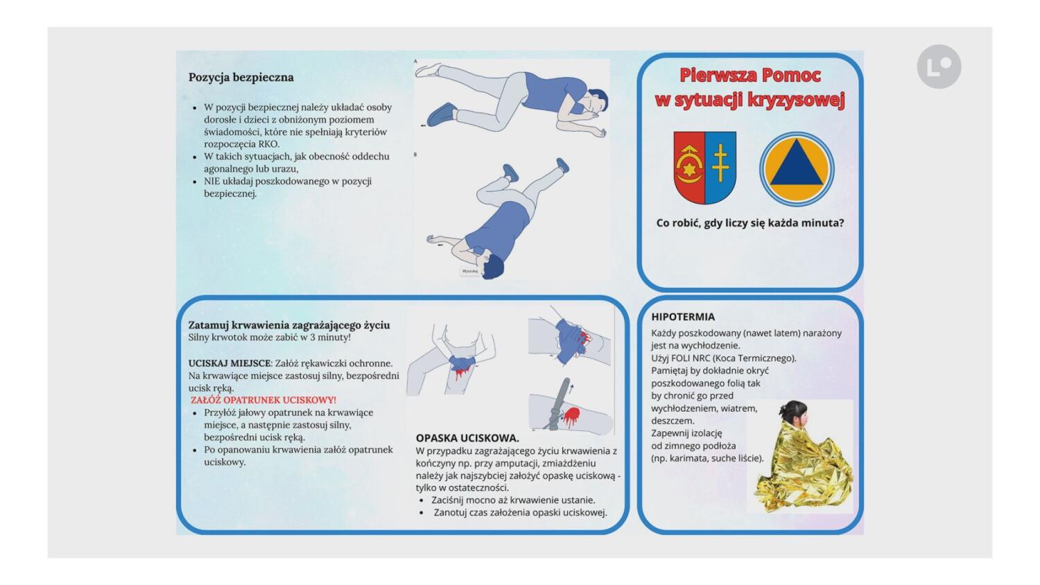 Pierwsza pomoc w sytuacjach kryzysowych