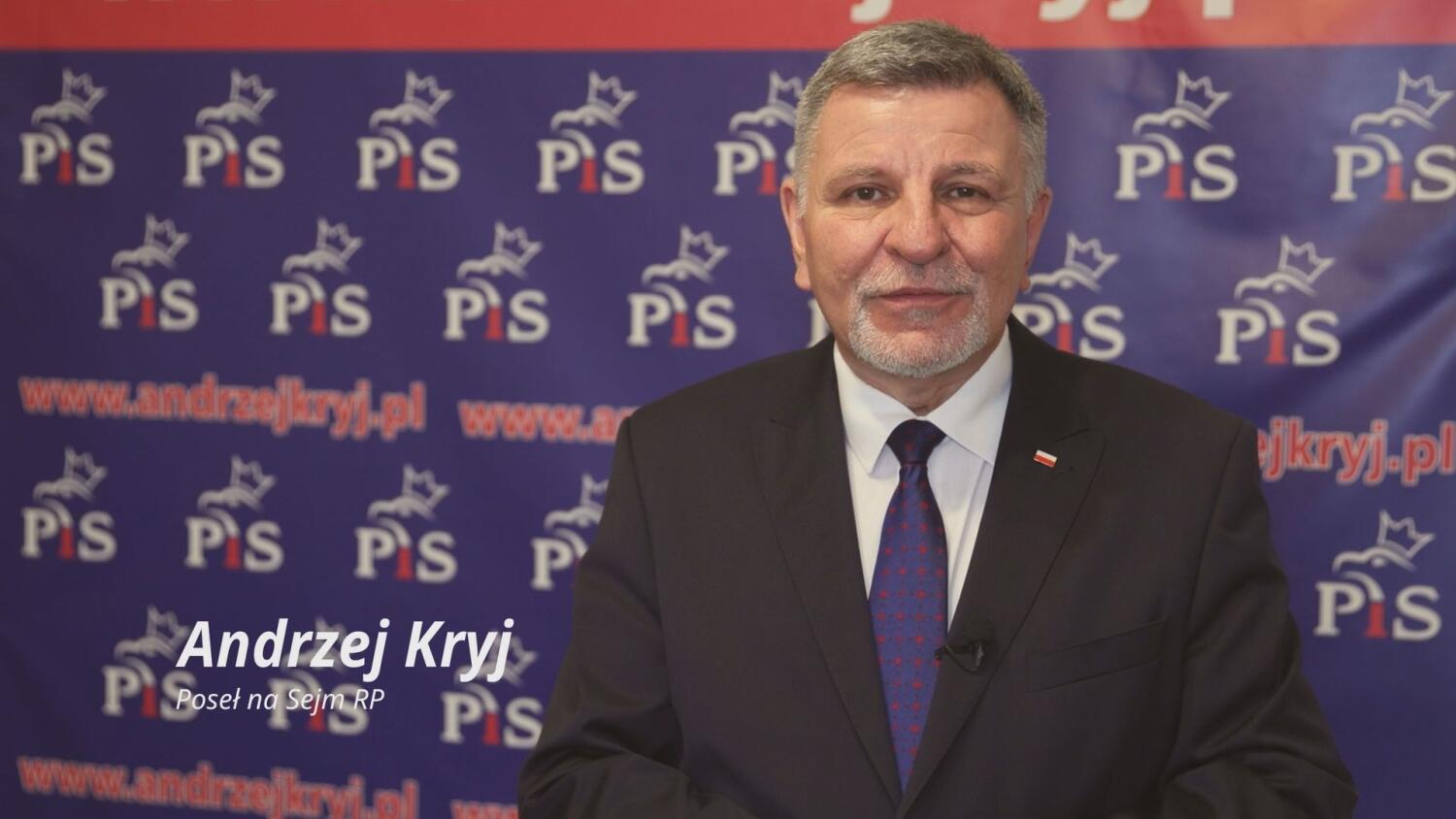 Życzenia wielkanocne od Posła na Sejm Rzeczypospolitej Polskiej, Andrzeja Kryja